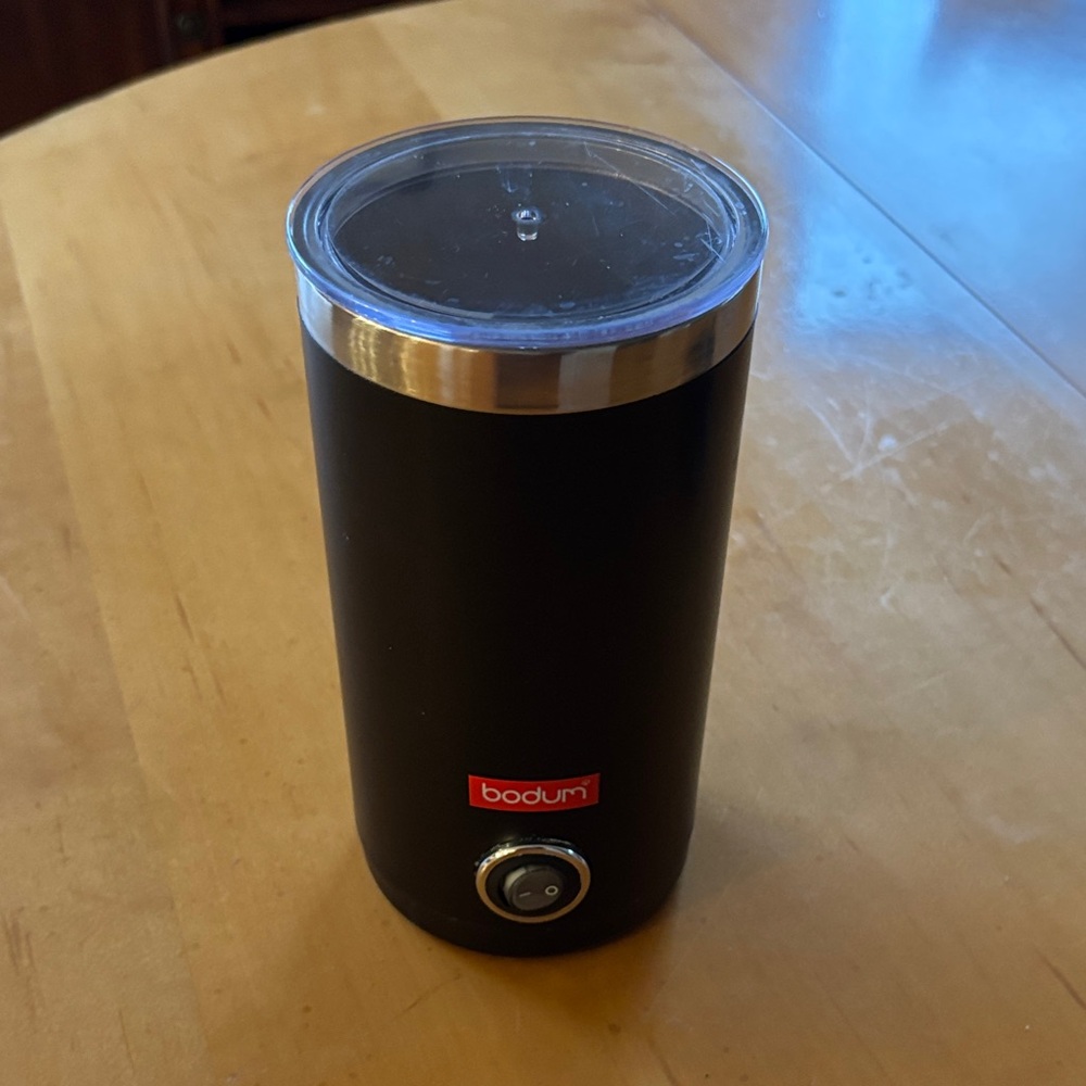 Bodum Black Electric Milk Frother